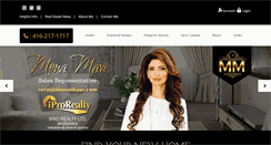 Desktop Screenshot of monamavi.com